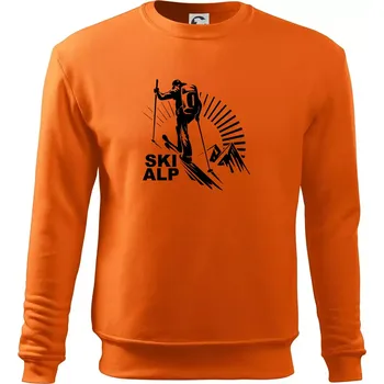 Pánská mikina Skialp trip - Mikina Essential pánská - 3XL ( Oranžová )