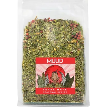 Čaj MUUD Yerba Mate SEASONAL HEALER 200g - mix se zázvorem a růžovým pepřem