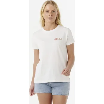 Pánská móda Tričko Rip Curl WAIKIKI STANDARD TEE Bone velikost M