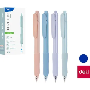 Propiska gelová DELI EG157-BL modrá