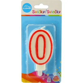 Svíčka Luma Svíčka narozeninová č.0