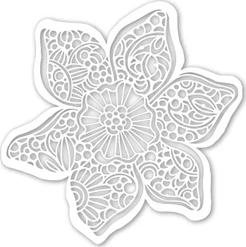 The Crafter s Workshop, Inc. Šablona 12"x12" 30,5x30.5cm Trumpet Dalf