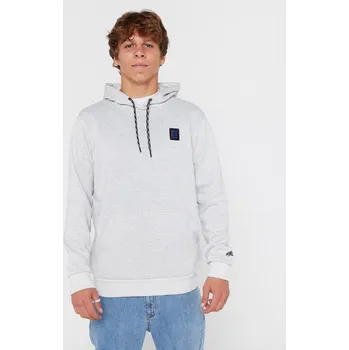Pánská mikina Mikina Rip Curl ANTI SERIES SEARCH BASE HOOD Grey Marle velikost L