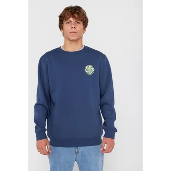 Pánská mikina Mikina Rip Curl WETSUIT ICON CREW Light Navy velikost L