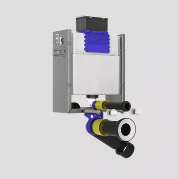 splachovač SANIT montážní modul pro závěsné WC FronTop snížený, stavební výška 820 mm