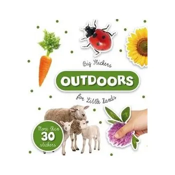 omalovánky Big stickers Outdoors - for little hands