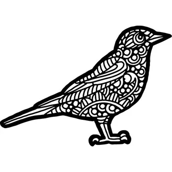 The Crafter s Workshop, Inc. Šablona 6"x6" 15x15cm American Robin