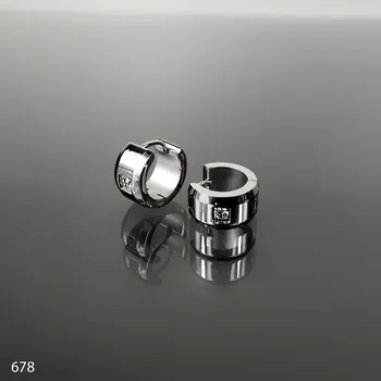 Náušnice Ocelové náušnice č. 678