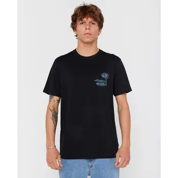Pánské tričko Tričko Rip Curl SPORTLINE TUBULAR TEE Black velikost XL
