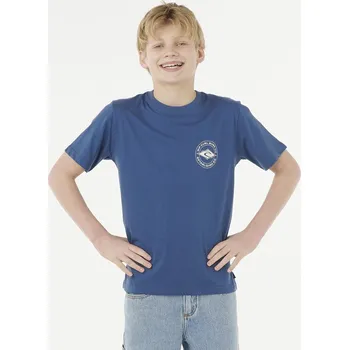 Dámské tričko Tričko Rip Curl STAPLER TEE - BOY Light Navy velikost 8