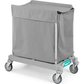 Koš na prádlo Vozík na špinavé prádlo Green Hotel 919