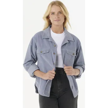 Dámská košile Košile Rip Curl STEVIE CORD SHIRT Blue Grey velikost M
