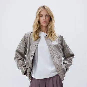 Dámský kabát Reserved - Kostkovaná bunda bomber - vícebarevná - 307GV-MLC - 307GV-MLC-L