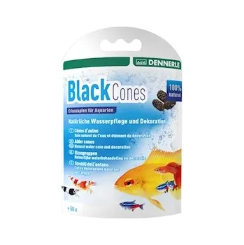 Krmivo pro rybičky DENNERLE Black Cones 40 g