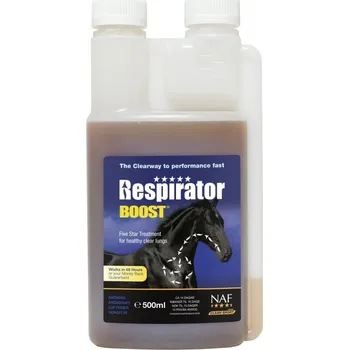 Krmivo pro koně NAF Respirator Boost - pro rychlou pomoc při dýchacích obtížích 500 ml