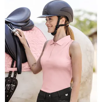 Dámský funkční polo top ELT Paris pudrově růžová L