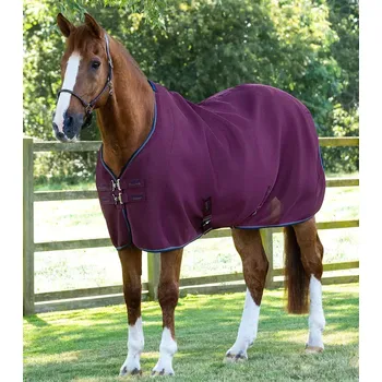 Deka pro koně Víceúčelová deka pro koně Premier Equine Airflow Vínová 6,3" (145cm)