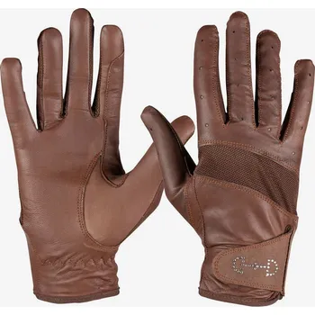 Jezdecké rukavice Jezdecké rukavice HORZE Mesh hnědá 9