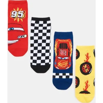 Dětská móda Sinsay - Sada 4 párů ponožek Cars - vícebarevná - 658DS-MLC - 658DS-MLC-R34