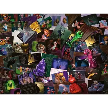Puzzle RAVENSBURGER Puzzle Disney Villainous: Ti nejhorší přicházejí připraveni 2000 dílků