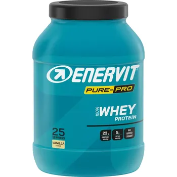 Protein Enervit 100% Whey Protein, dóza, 750 g vanilka