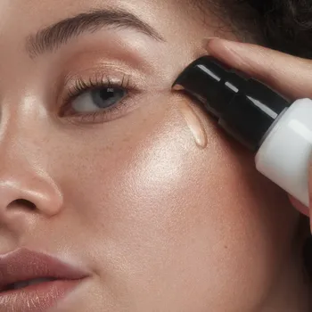 Rozjasňovač Und Gretel Přírodní rozjasňovač na tvář a tělo Vlitter Warm Sun 02 30 ml