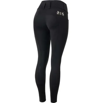 Jezdecké kalhoty Dámské rajtky B VERTIGO Meghan High Waist Fullgrip Dark Navy 38