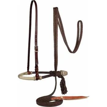 Věšák na sedlo a uzdečku Bosal set Professional's Choice Tyrkysová