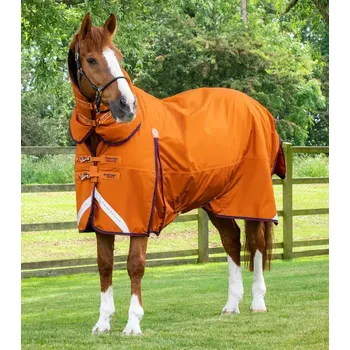 Deka pro koně Nepromokavá deka Premier Equine Buster Storm 200g s krčním dílem 5"3 (115cm)