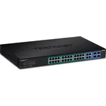 TRENDnet Switch 28 Port Gbit Managed PoE+ 370W WebSmart 19 (TPE-5028WS)