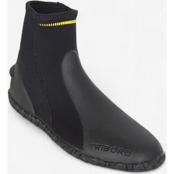 Pánské tenisky SUBEA Potápěčské boty neopren 3 mm černé 34/35 ČERNÁ