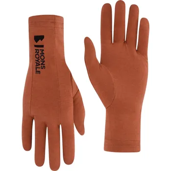 Rukavice rukavice MONS ROYALE VOLTA MERINO GLOVE LINERS canyon rose Velikost: M