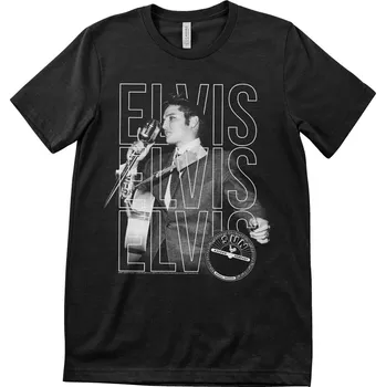 Pánské tričko Elvis Presley Elvis Elvis Elvis Black M Tričko