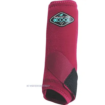 Ochrana nohy a ocasu Chrániče Professional's Choice 2X COOL FRONTBOOTS Crimson S