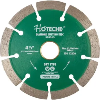 Řezný kotouč Diamantový řezný kotouč, DRY, 115 mm - HT570263