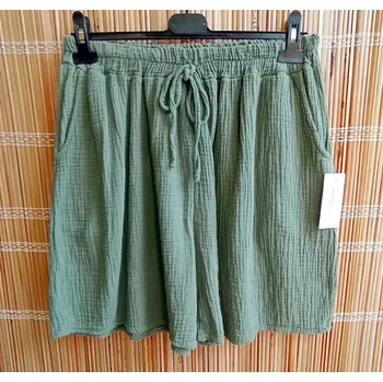 Dámské kraťasy Dámské kraťasy italská móda zelené vel.UNI(XL/XXL)