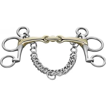 Udidlo pro koně Udidlo Pelham SPRENGER Dynamic RS 2x lomené 16 mm 13,5 cm