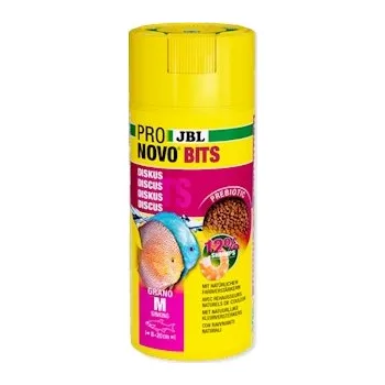 Krmivo pro rybičky JBL Krmivo ProNovo Bits Grano M, 250 ml, CLICK
