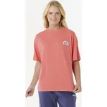 Tričko Rip Curl LUXE SURF HERITAGE TEE Watermelon velikost M