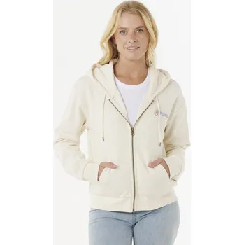 Pánská mikina Mikina Rip Curl SUMMER ZIP THRU HOOD Bone velikost M