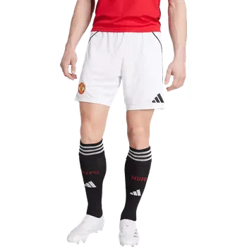 Pánské domácí fotbalové šortky Adidas Manchester United 25/26 bílé