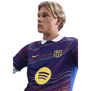 Pánský předzápasový dres Nike FC Barcelona 25/26 Academy Pro vícebarevný