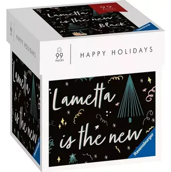 Puzzle RAVENSBURGER Puzzle Happy Holidays: Lametta is the new black 99 dílků
