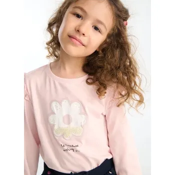 Sinsay - Tričko s dlouhými rukávy - růžová - 613DN-39X - 613DN-39X-134