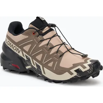 Pánská běžecká obuv Pánské běžecké boty Salomon Speedcross 6 natural/black/almond milk