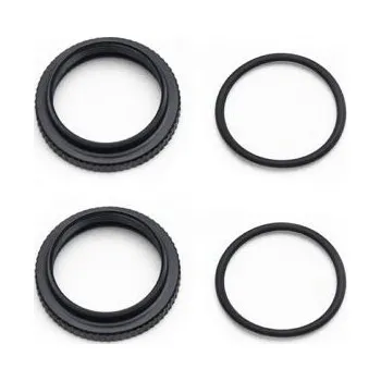 RC náhradní díl Serpent Shock adjusting nut alu + o - ring (2) X20 '23 (SER402016) - expresní doprava