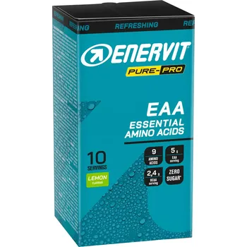 Aminokyselina ENERVIT EAA esenciální aminokyseliny, box, 10x 10 g citron