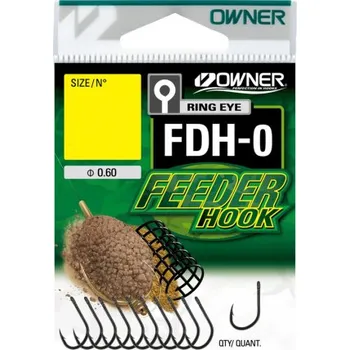 Rybářský háček Háček Owner Feeder Hook Iseama FDH-0 vel. 12