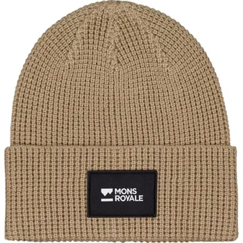 Čepice kulich MONS ROYALE BLUFF MERINO BEANIE birch