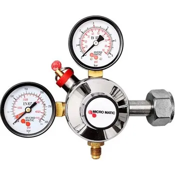 Výčepní technika LINDR Redukční ventil MM CO2 1st., W21,8, 7bar